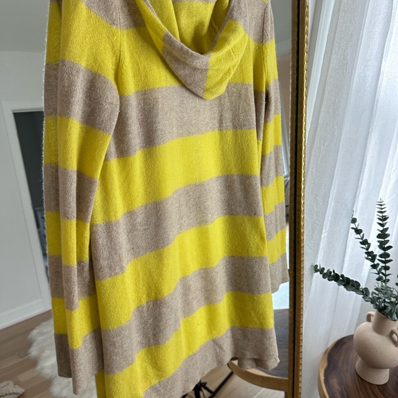 Christopher Fischer 100% cashmere cardigan stripe S - Picture 6 of 6